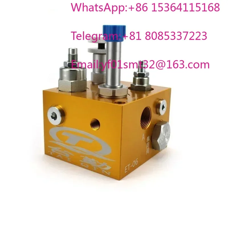 Hydraulic Lift Valve Group ET Spool Valve For Freight Elevator Supporting Hydraulic Station Lifting Control Mechanical Parts