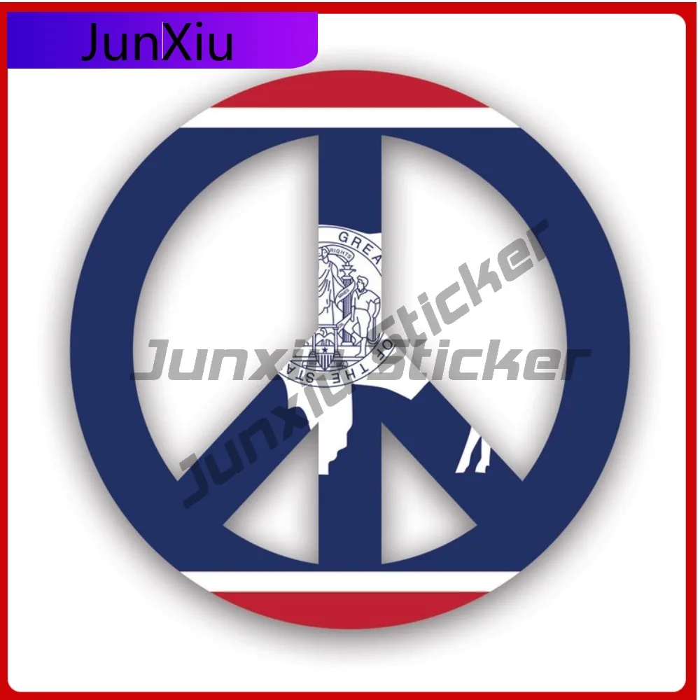 

Wyoming Flag Peace Scratch Resistant Weather Resistant Vintage For Truck Rear Windshield Car Window Easy To Remove Easy Apply