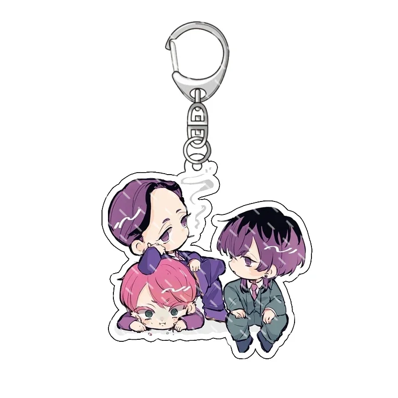 Anime Figure Tokyo Revengers Acrylic Keychain Haitani Original Manjiro Baji Keisuke Draken Cosplay Cute Keyring Fans Gifts New