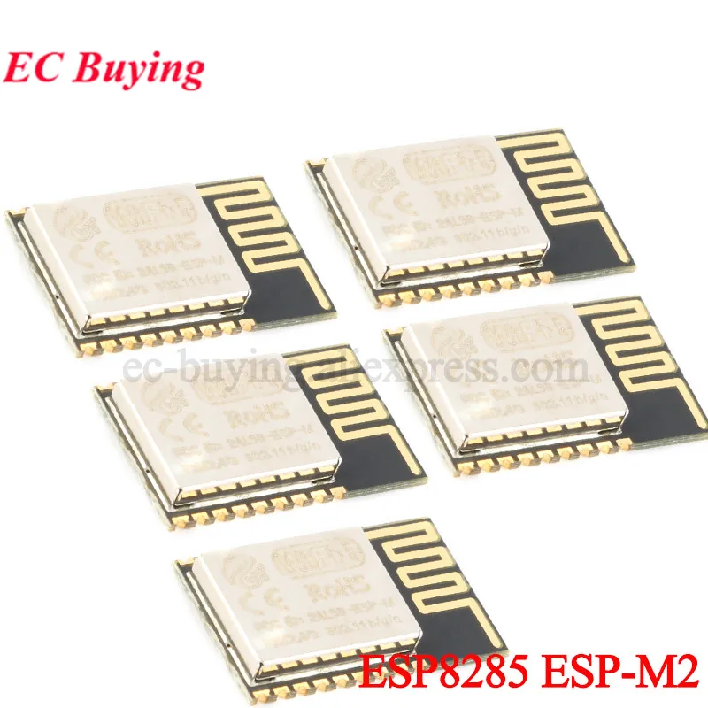 5pcs/1pc ESP8285 ESP 8285 M2 ESP-M2 ESPM2 WiFi Wireless Module Serial Port Transparent Compatible with ESP8266