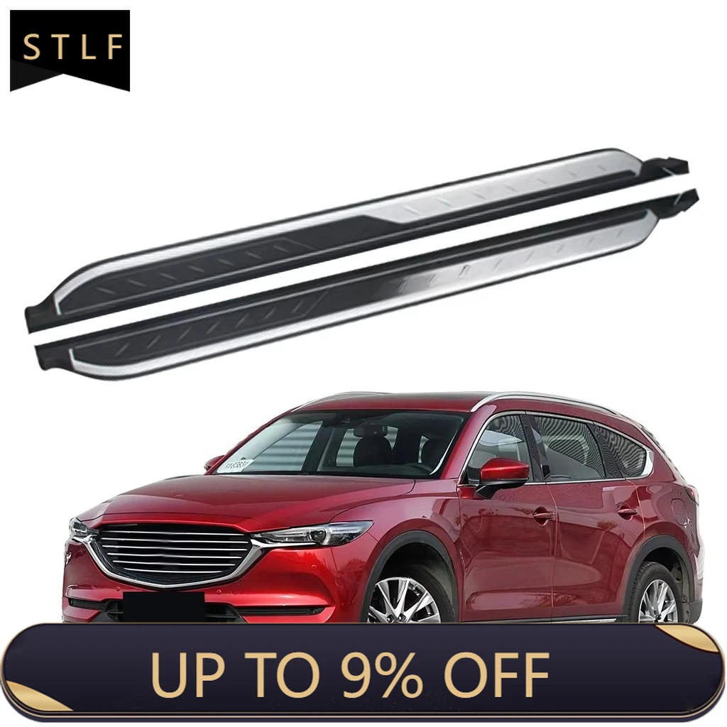 

OEM Aluminum Alloy Running Boards Side Step for CX-8 SUV Auto Replacement