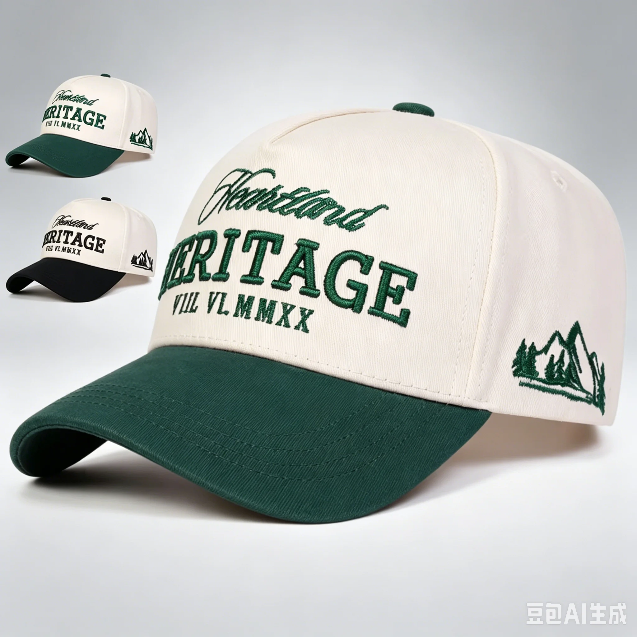 

Unisex HERITAGE Letter Embroidery Baseball Caps Spring Autumn Outdoor Adjustable Casual Hats Sunscreen Hat Sports Cap Kids