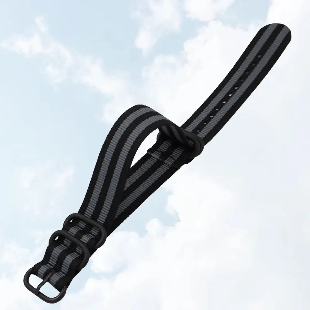 

Nylon Canvas Watch Strap Fabric Wrist Smart Replacement Watches Watchstrap for Band Male Man