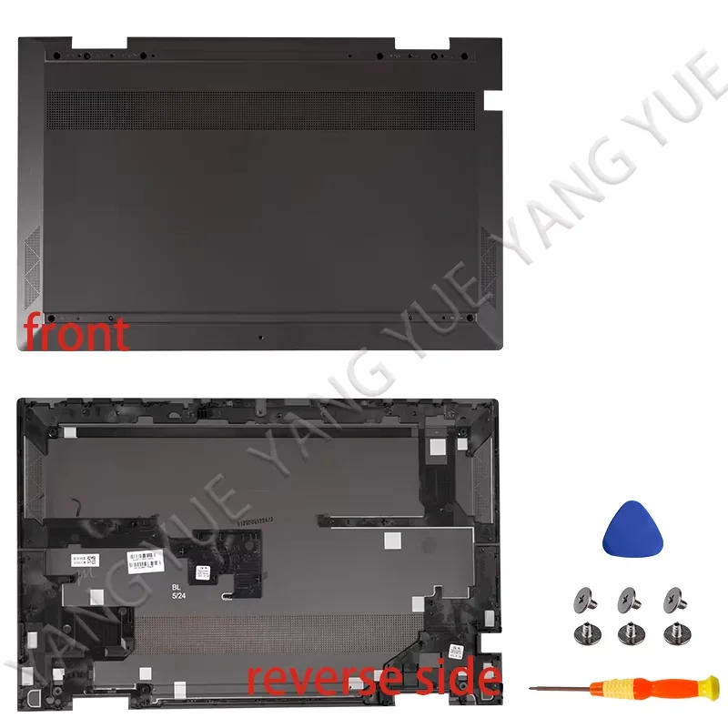 ใหม่สำหรับ HP อิจฉา15-EE 15-ED TPN-C149ปกหลัง LCD หนามเตยด้านล่างเคสแล็ปท็อปอะไหล่ตัวเครื่องหม้อน้ำ