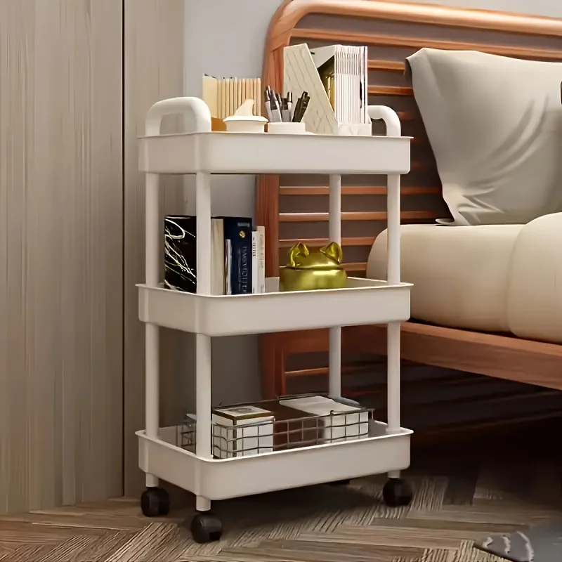 Trolley Multi-Layer Storage Rack、Bedroom、Household Kitchen Activities。