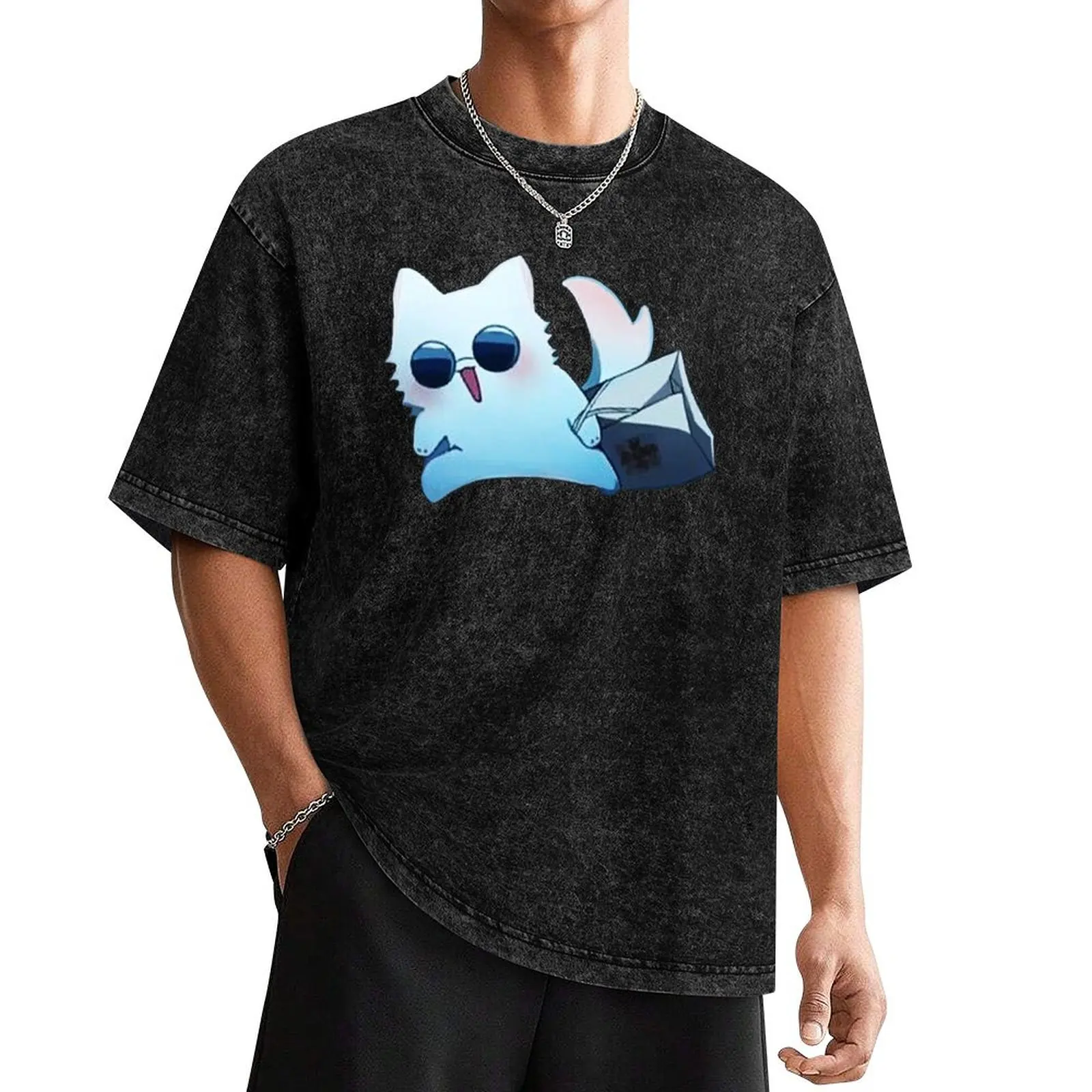 

Gojo cat T-Shirt for a boy essential t shirt mens plain t shirts