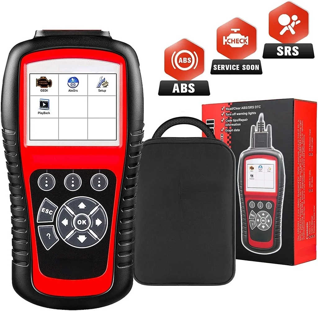 

Warning Light Scan Tool, Turn Off Check Engine Light Car Diagnostic Tool, View Live Data, Freeze Frame Data Diagnostic Scanner