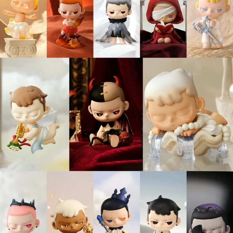 POPMART KUBO Angel's Poem Series Figurine Boîte aveugle Jouets et accessoires tendance Boîte mystérieuse Collection surpris Cadeau de vacances