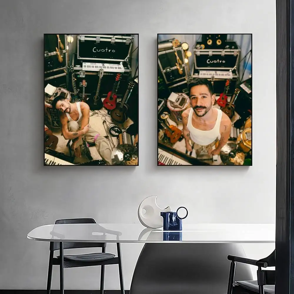 Singer Camilo Eavemaria Poster Art Sticky Wall Home Living Room Bedroom Bar Aesthetic Decoration