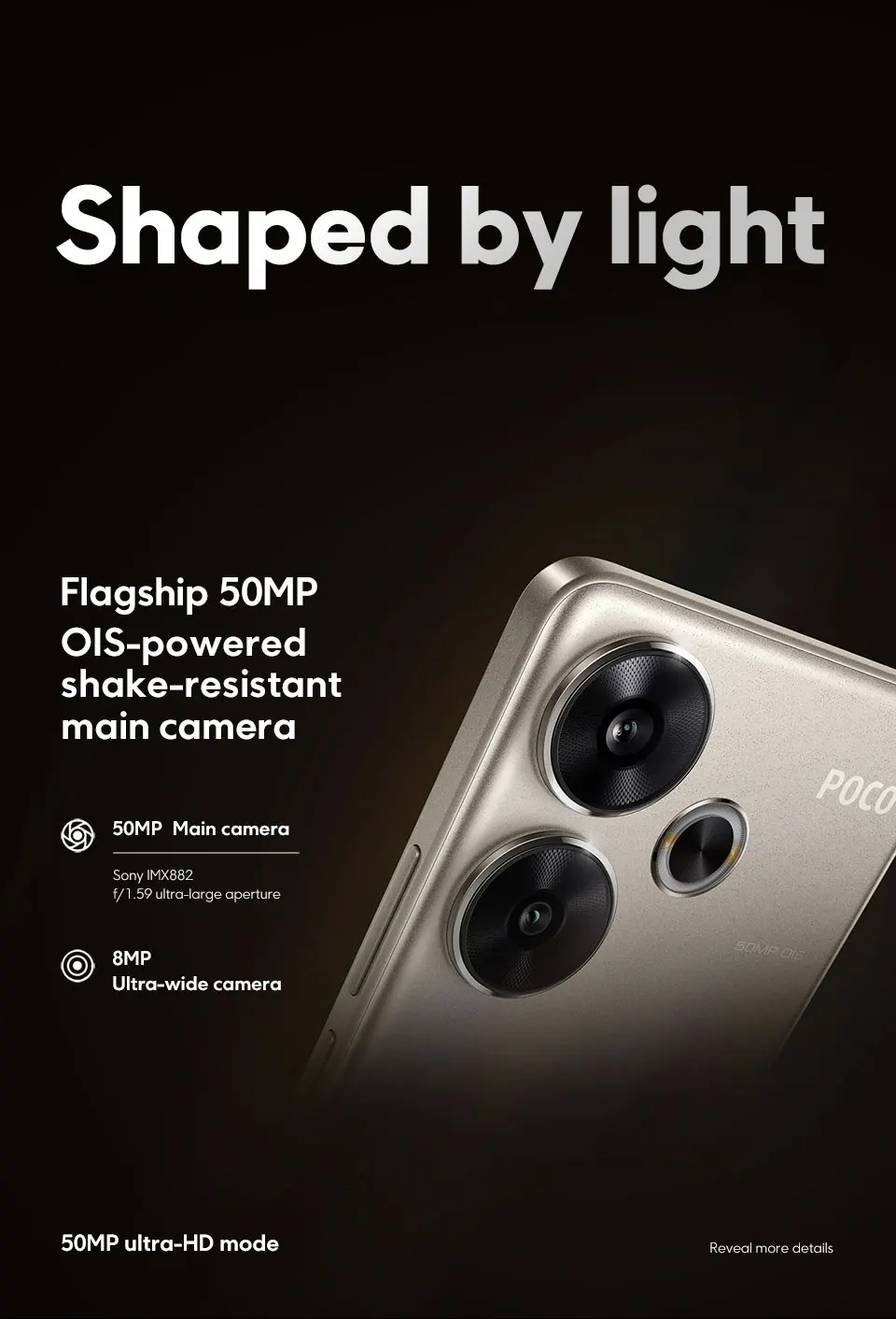 POCO F6 Smartphone Snapdragon®8s Gen 3 50MP Camera 6.67" 1.5K 120Hz DotDisplay 90W charging 5000mAh 5G NFC