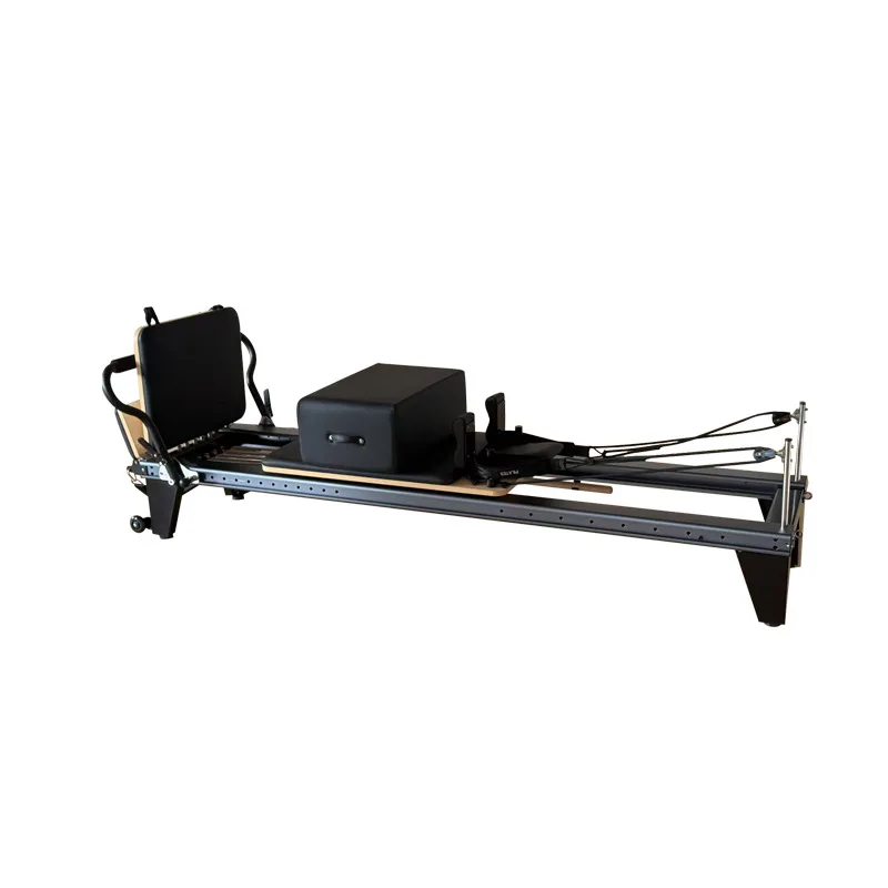 Aluminum alloy core bed, full-track sliding Pilates core bed, large equipment elite model, aluminum alloy small black bed