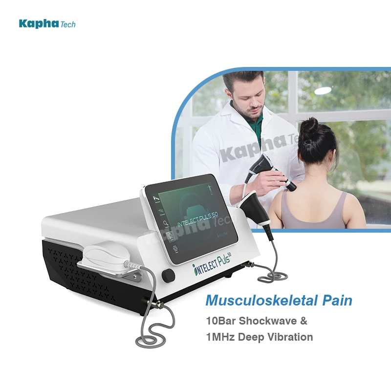 Pneumatic Shockwave Therapy Mechanical Wave Ultrasound Physiotherapy Device for ED Treatment Pain-Point Soft Tissue Shoulder