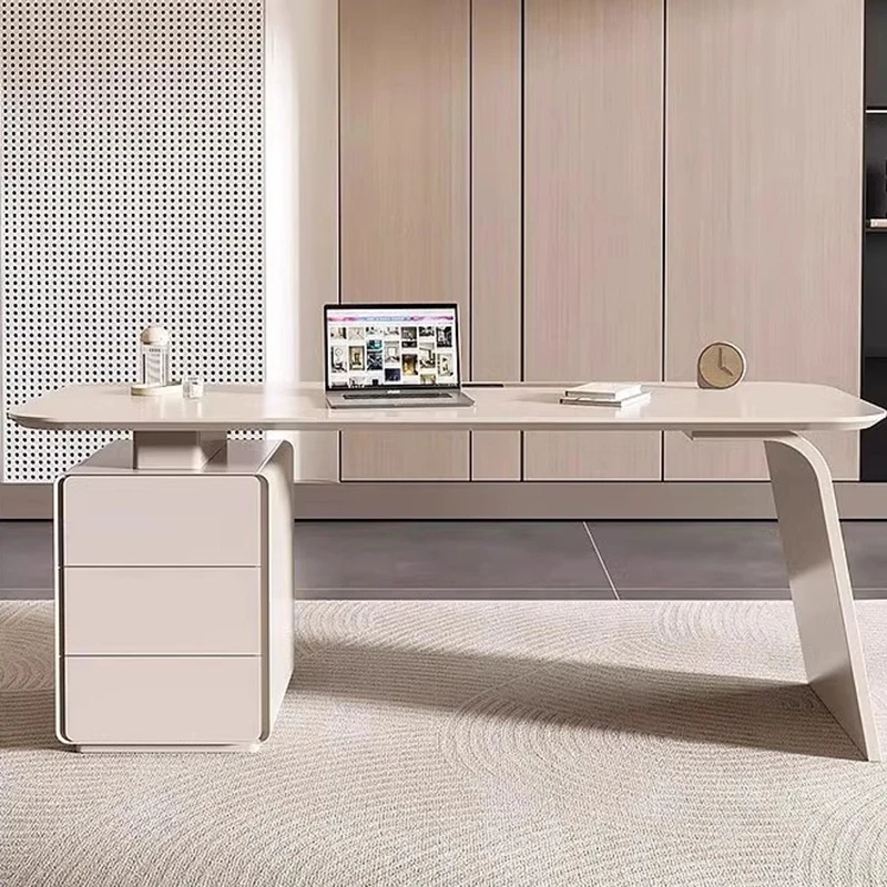 Writing Modern Work Desk Executive Meeting Computer Office Desk Drawers Workstation Escritorios De Oficina Modern Furniture