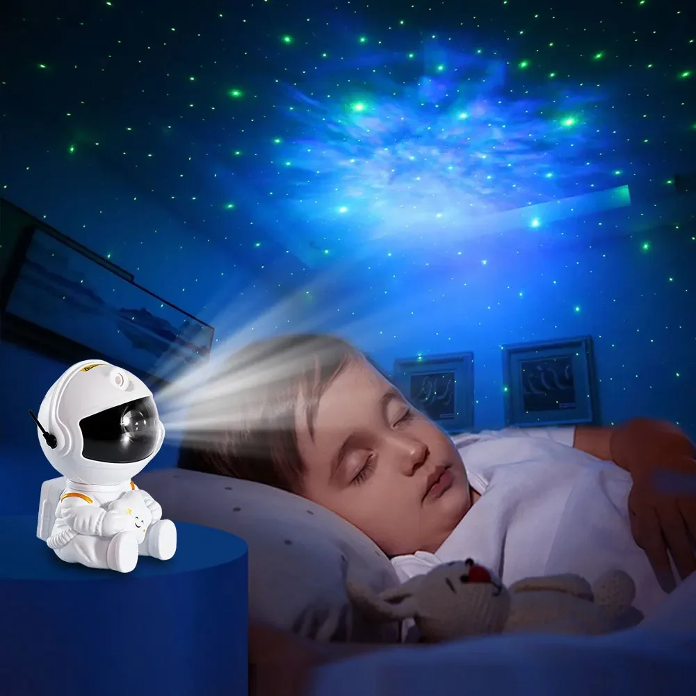 Galaxy Star Astronaut Projecto LED Night Light Astronaut Space Projector Lamp Decoration Bedroom Room Decorative For Children