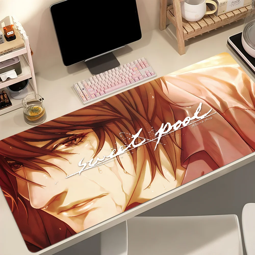 S-Sweet Pool Mouse Pad Non-slip Thickened MousePad Student Cushion Large Writing Gaming Lockedge Office