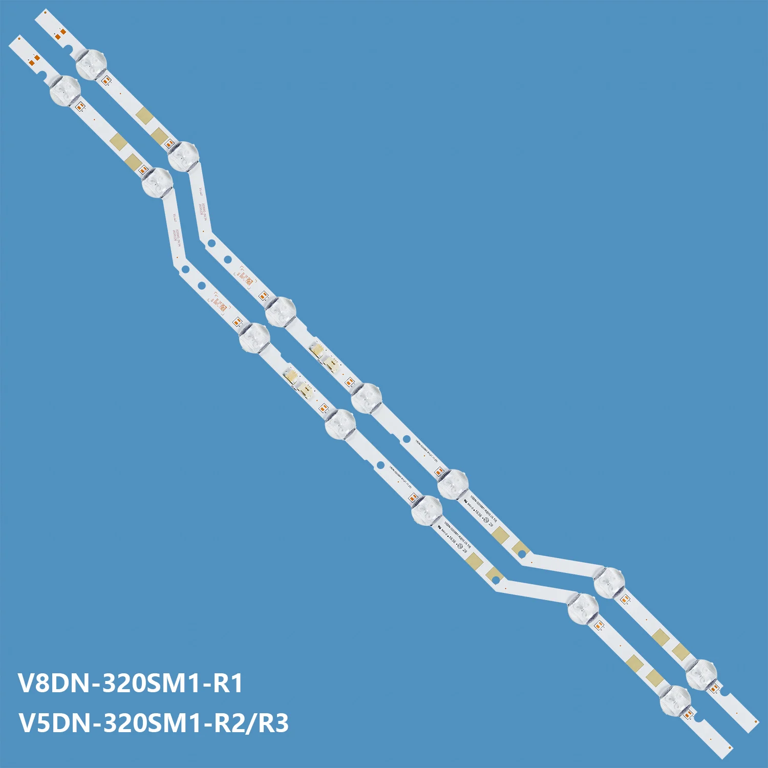 

2 PCS LED Backlight strip for Samsung UE32J5005 UE32J5000AK UE32M5000 UE32M5500 UE32J5205 UE32M5075 UE32M5005