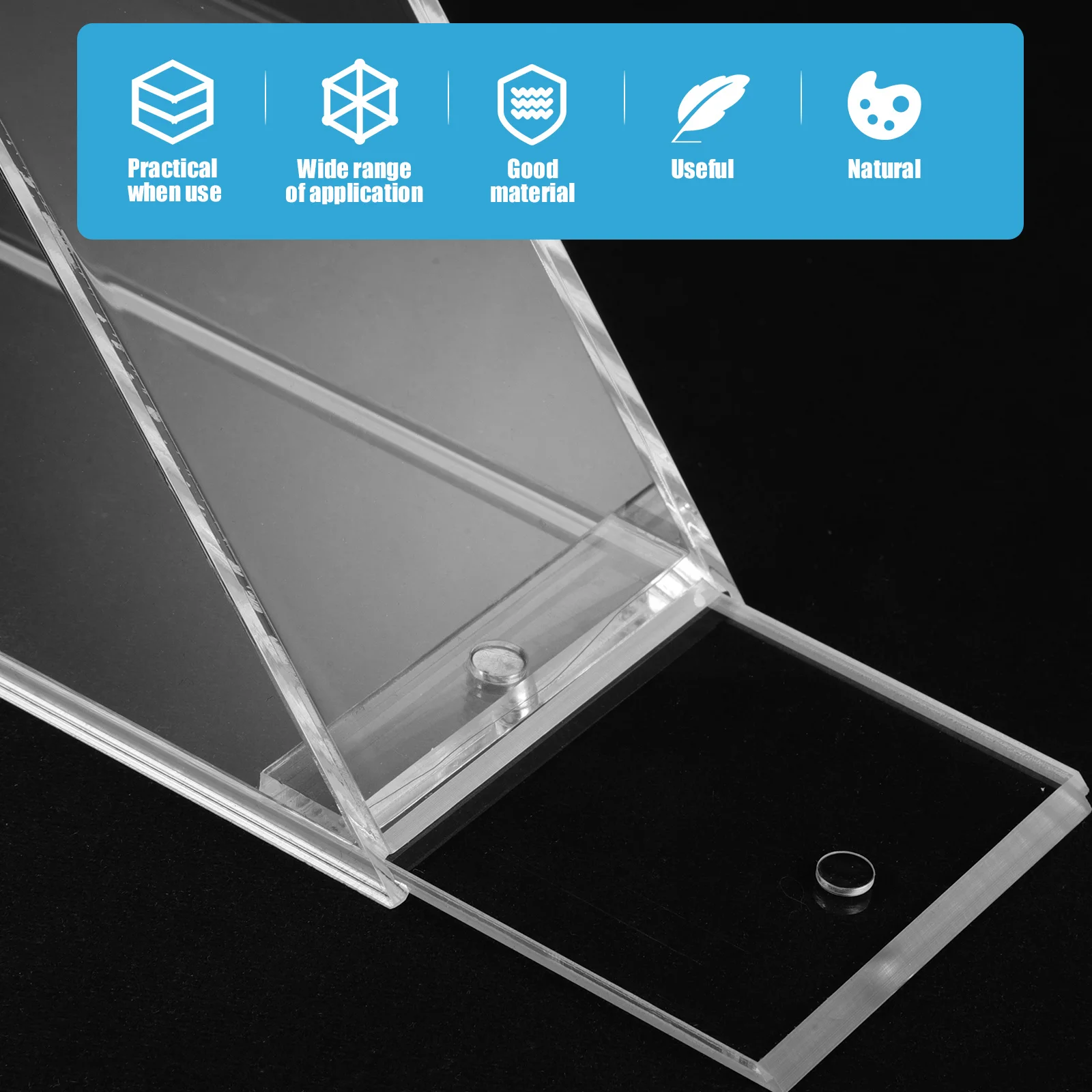 

Clear Holder Holder Display Use For Burial For Burial Medal Certificate Organizer Clear Flag Triangle Flag Decor