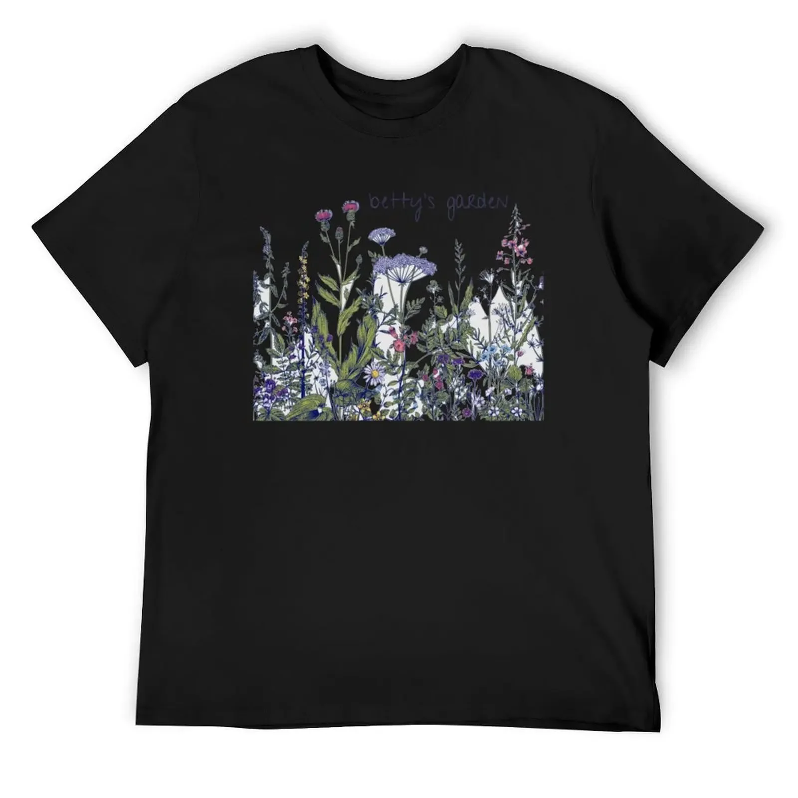 

Album Art - Betty_s Garden T-Shirt anime t shirts Man t-shirt blacks Short sleeve tee shirts men