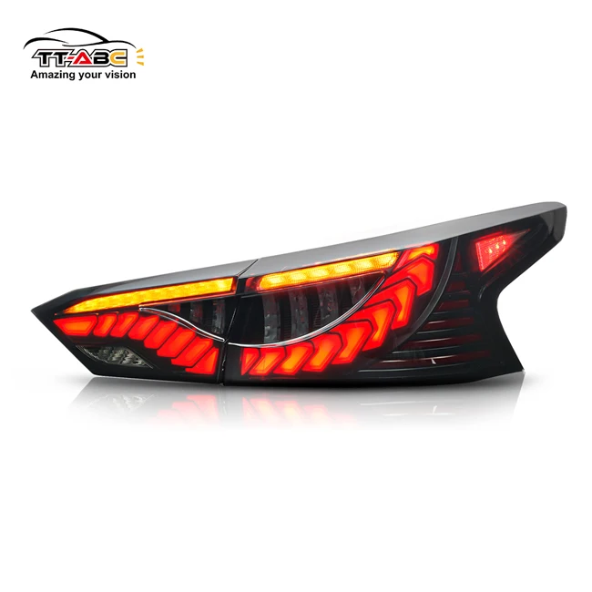 

TT-ABC светодиодные задние фонари в масштабе дракона DRL для Nissan Altima Teana 2019 2020 2021, лампа заднего бампера