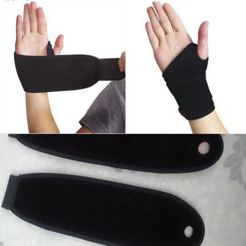 Wrist Compression Adjustable Weightlifting Wrist Wraps Support Hand Brace Wrist Support Splint For Carpal Tunnel Fitness