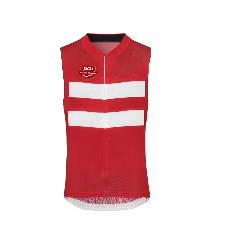 

Летний велосипедный жилет без рукавов DENMARK NATIONAL Team Mtb Одежда для велосипеда Майо Ciclismo Велосипедная одежда