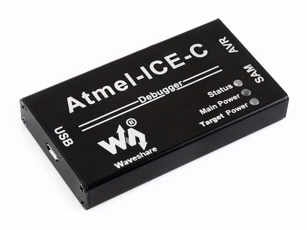 For Atmel-ICE-C, Original PCBA Inside, Functionality, Cost Effective  for debugging  programming Atmel SAM/AVR microcontrollers