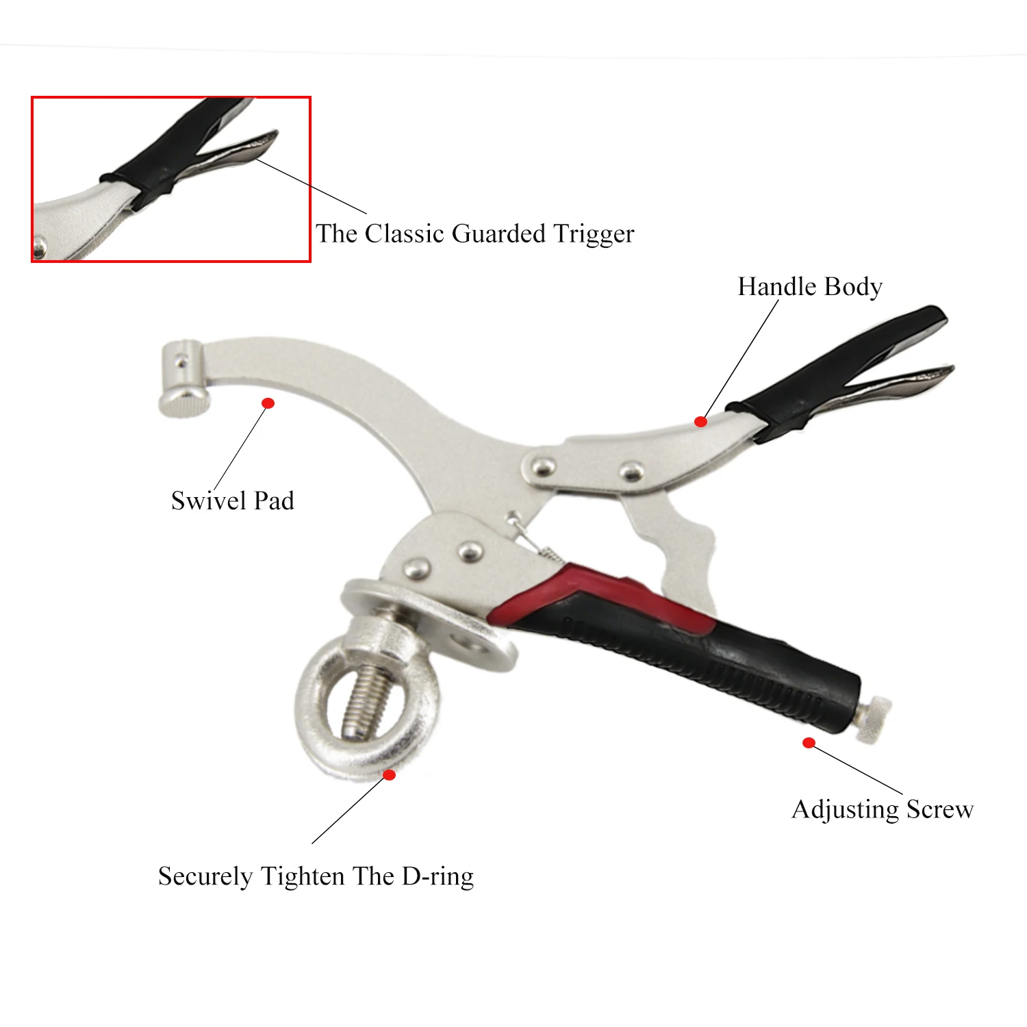 9 inch Bench Drill Clamp Toughbuilt Welding Clamp Multitool Woodworking Locking Pliers Mechanical Drill Clamp Hand Tools