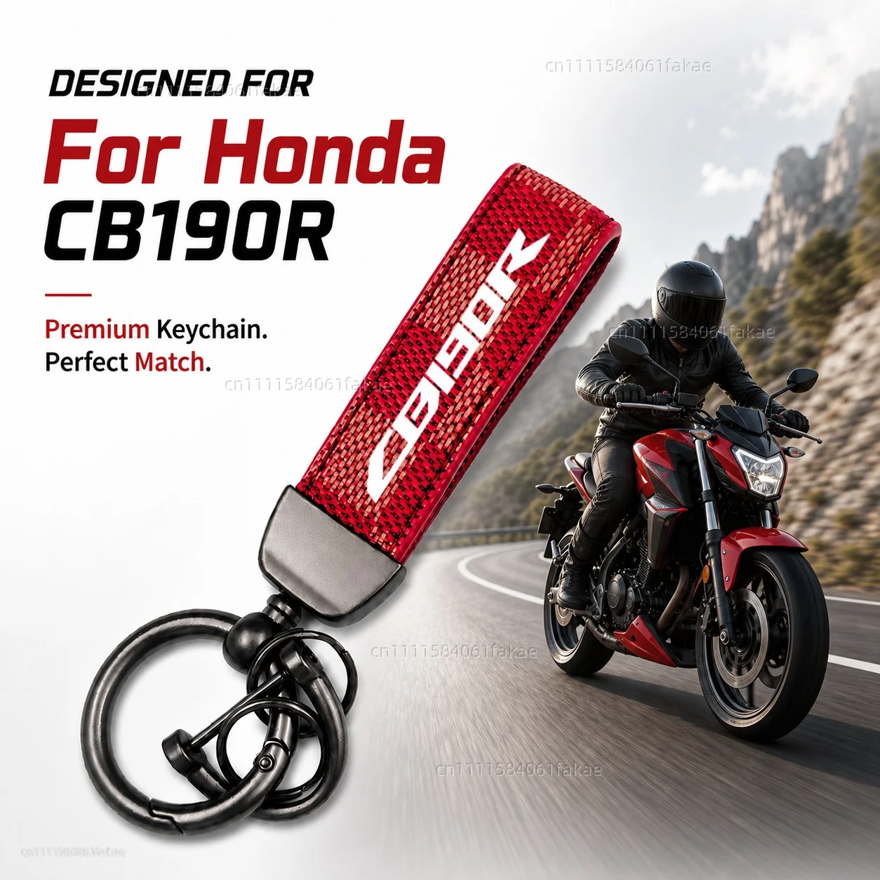 

For Honda CB190R CB 190R 2022 2021 2020 Motorcycle Keychain Custom Logo Gift for Rider Men Women