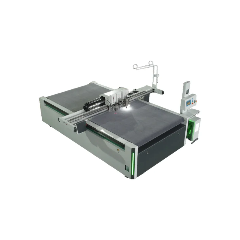 Factory Direct Automatic Electric Flatbed Cutter EVA EPE XPE EPS Foam Sheet Board CNC Oscillating Knife Blade Cutting Machine