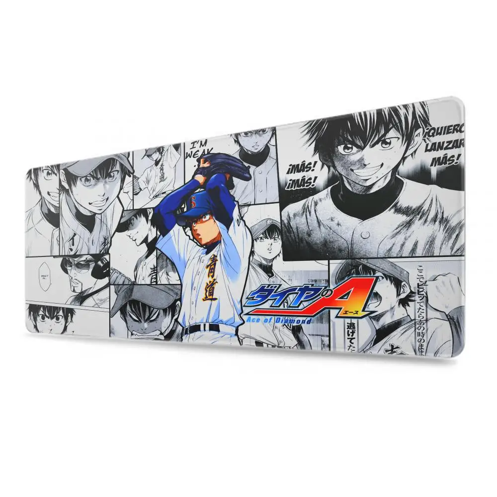 Baseball Anime A Ace of Diamond Mousepad Mouse Mat With Pad gaming accessories Prime Gaming XXL Keyboard Pad Stitch Padding Mat