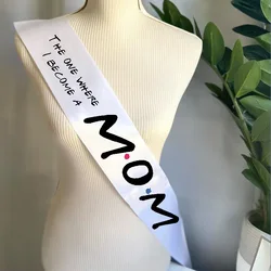 Friends Theme Neutral Girl Boy Baby Shower Maternity Sash mom to be Gender Reveal decoration welcome sign Pregnancy Photo Prop