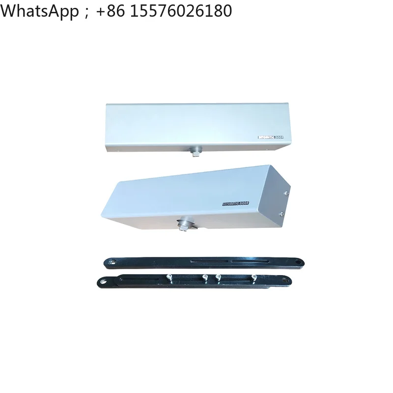 Automatic door opener unit corridor fire door transverse mounted motor crank arm electric door closer waterproof courtyard side
