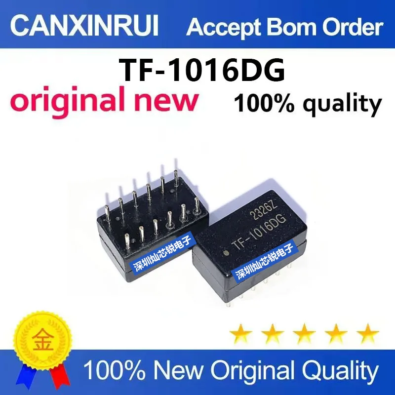 (5-100pieces)Brand new original TF-1016DG network transformer, straight DIP12 PM45-1016M, replaceable