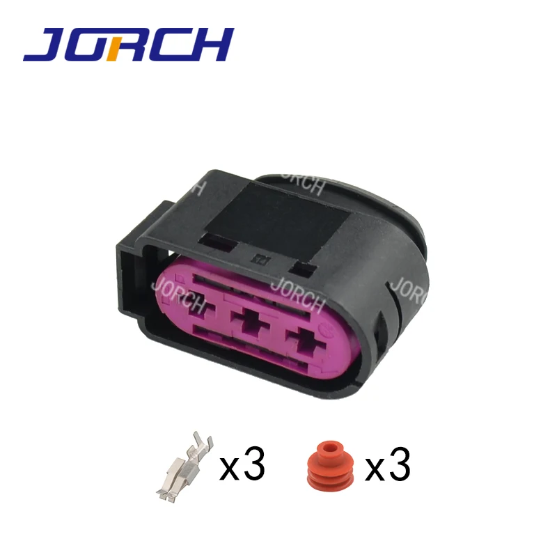 3 Pin Auto Sicherung Box Stecker Stecker Weibliche Wasserdicht Versiegelt Sutomotive Kabel Buchse DJ70310Y-6,3-21 1J0937773