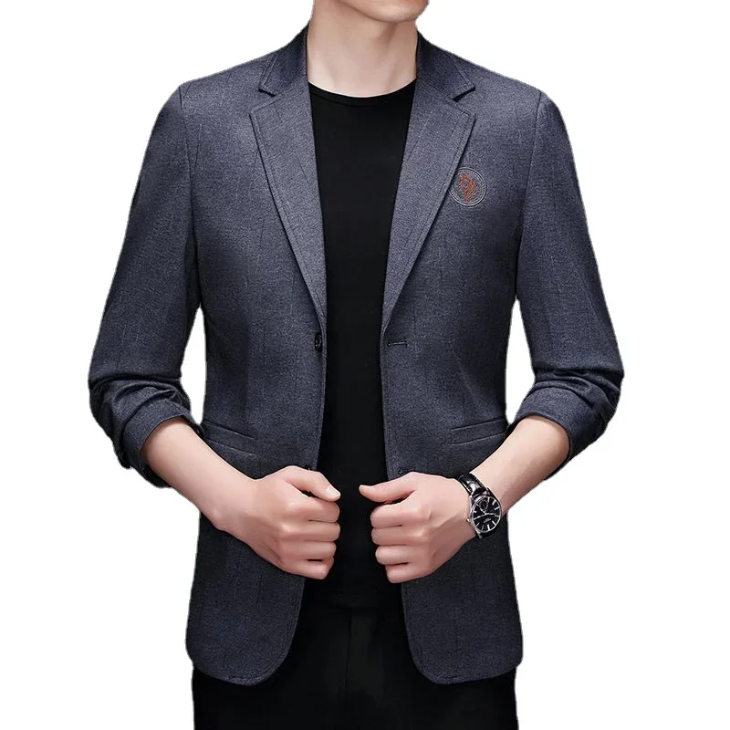 2023 Boutique Men Fashion Comfortable Casual Handsome Gentleman Business Fashion British Style Dress Wedding Suit Single West