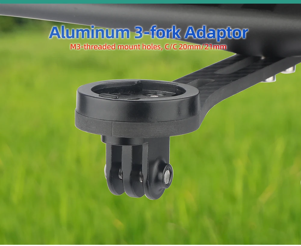 Fahrradcomputer-Montageadapter, Teile für Garmin Edge Bryton, kompatibel mit Gopro Sport Action Kamera, MTB, Rennrad, Zubehör – Detail 1