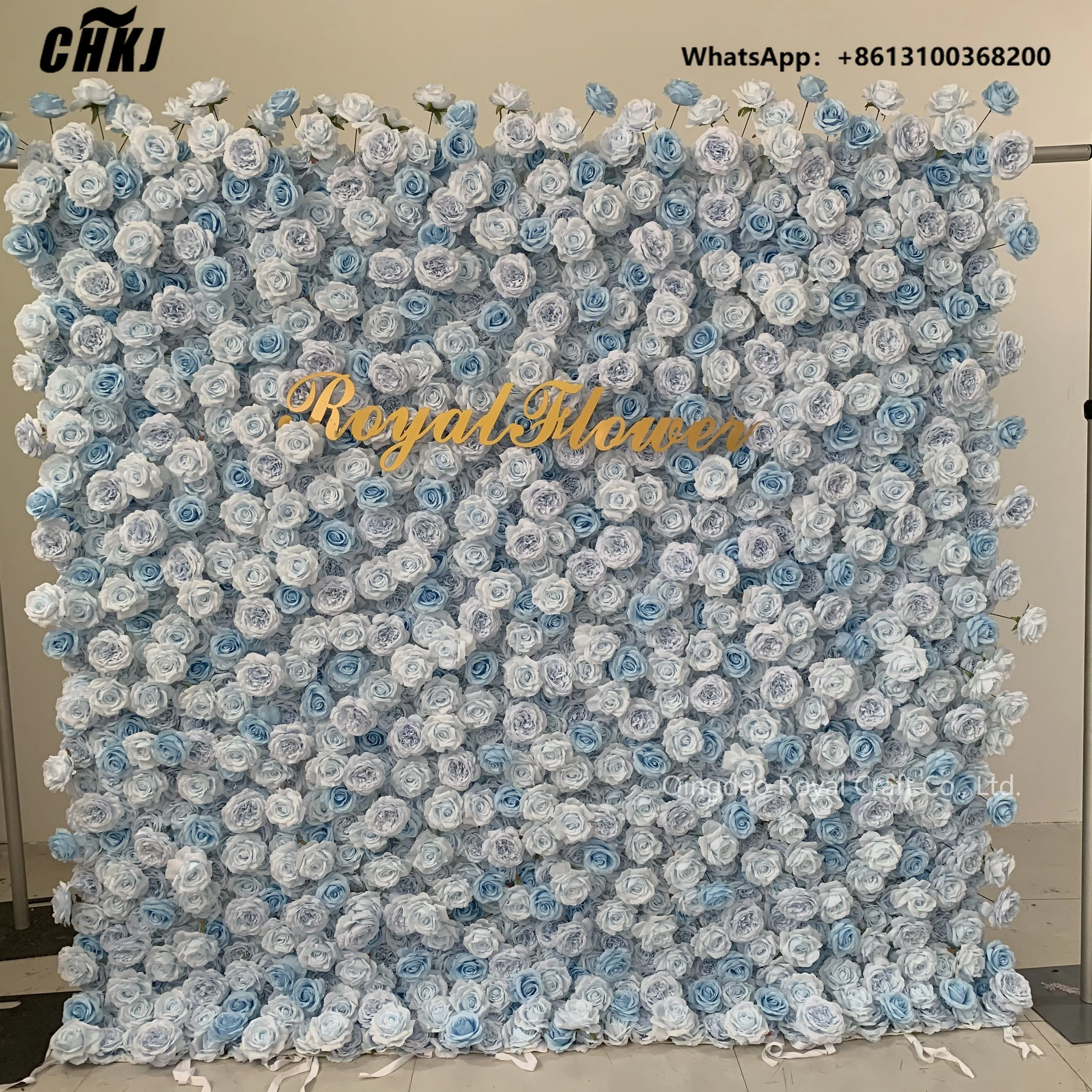 Flower Wall Backdrop 8ft X 8ft Wedding Ceiling Backdrop Decor Backdrop Stand for Decoration Event Decoration Supplies