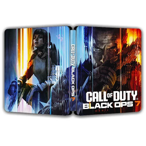 Call of Duty Black Ops 7 COD BO7 Edition Steelcase FantasyBox (personalizzazione, cassa in acciaio, CD da gioco non incluso)