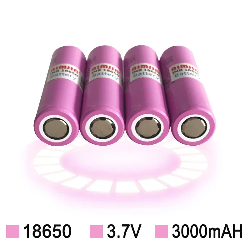 2026 18650 30Q 3.7V 3000mAh بطارية قابلة للشحن مناسبة لألعابنا 18650 والأدوات وبطاريات المصباح وما إلى ذلك + شاحن #2