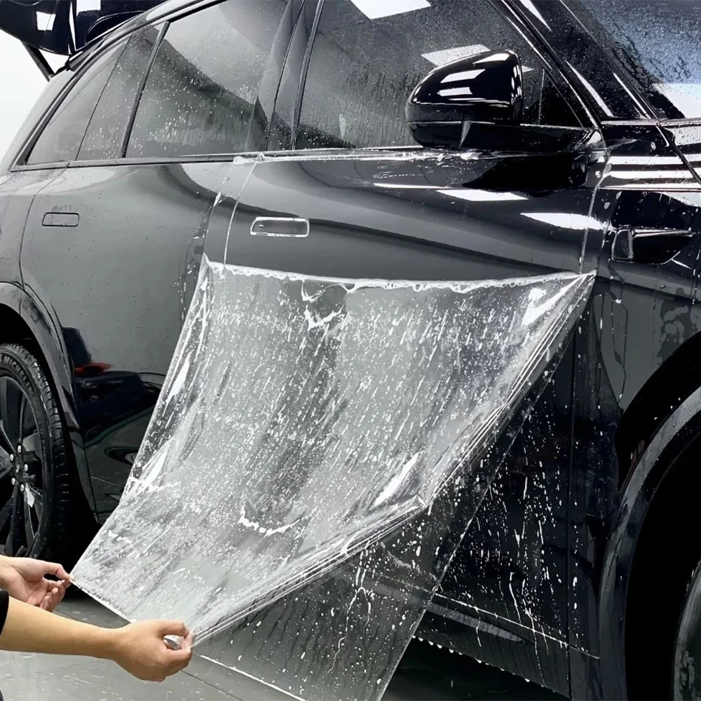 152/50CM*3M Glossy Transparent 8.5Mil Really TPU Hydrophobic Car bumper Protection Body Paint Film PPF Self Healing Anti Scratch