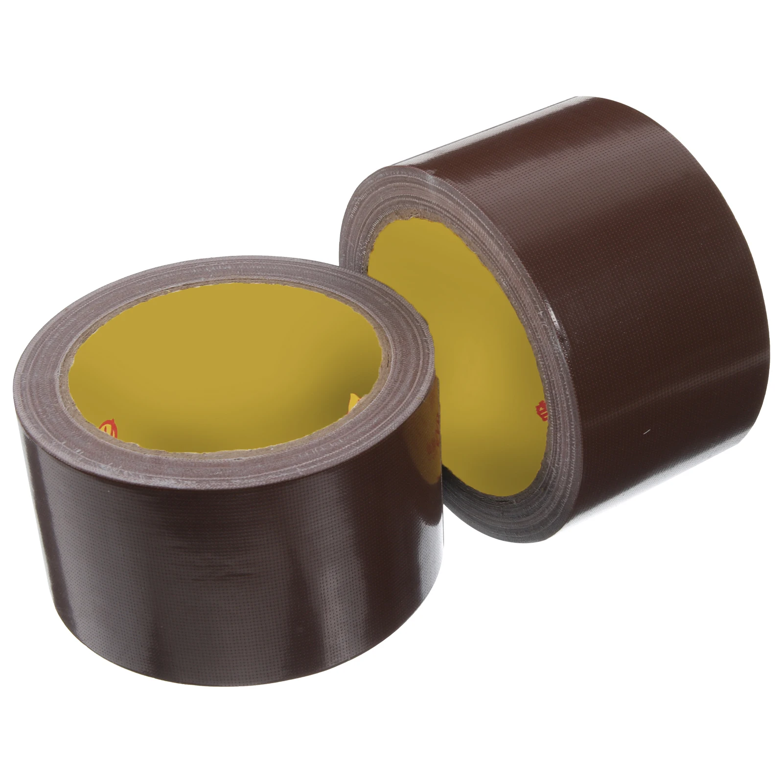 

2PCS Waterproof Tape Strong Adhesive Single-Sided Cloth Duct DIY Stage Carpet Floor Decorative Brown Heat Resistance Insulation