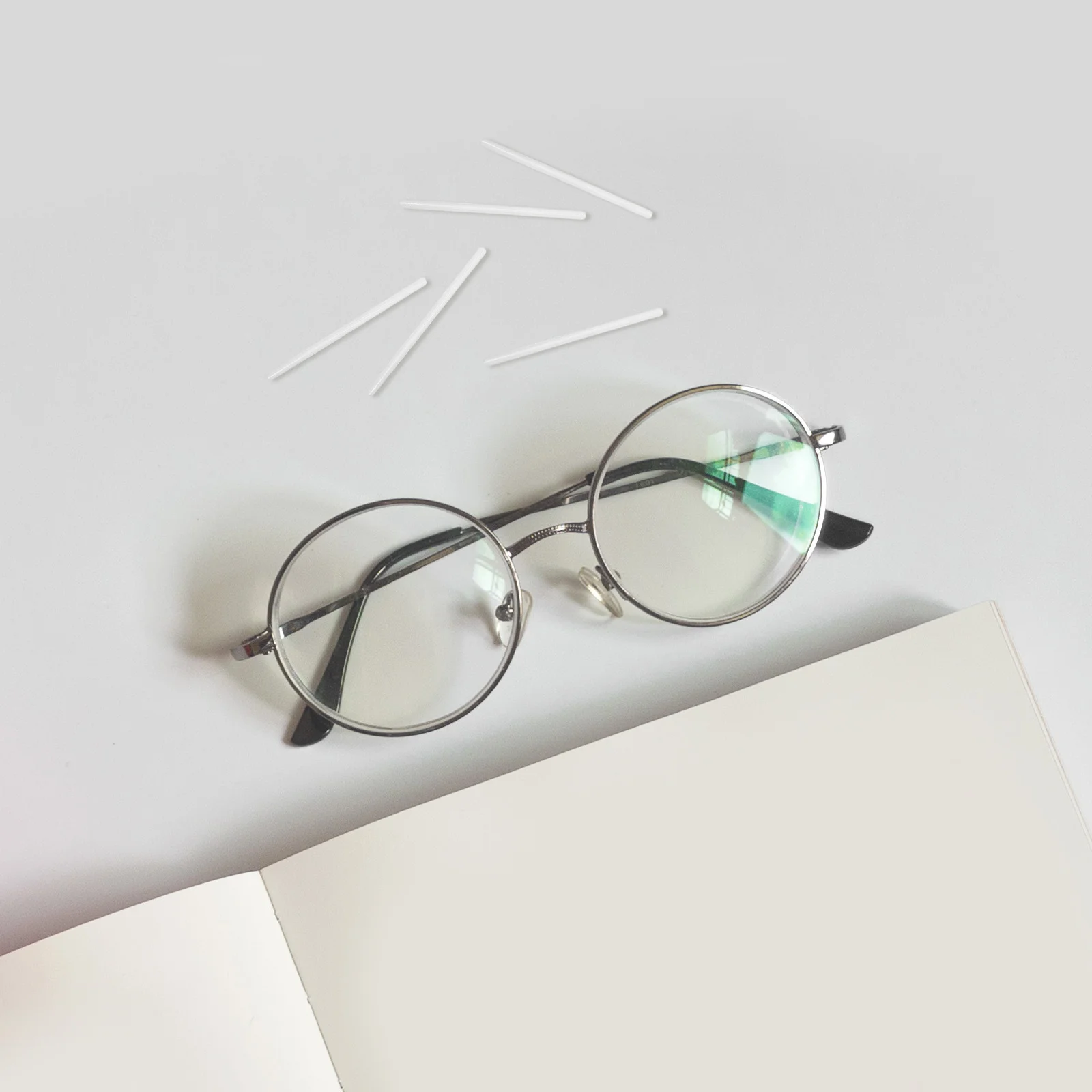 

5Pairs Silicone Eyeglass Ear Cushions Anti-Slip Glasses Leg Covers Secure Fit for Daily Wear Outdoor Sports Eyeglasses Ear