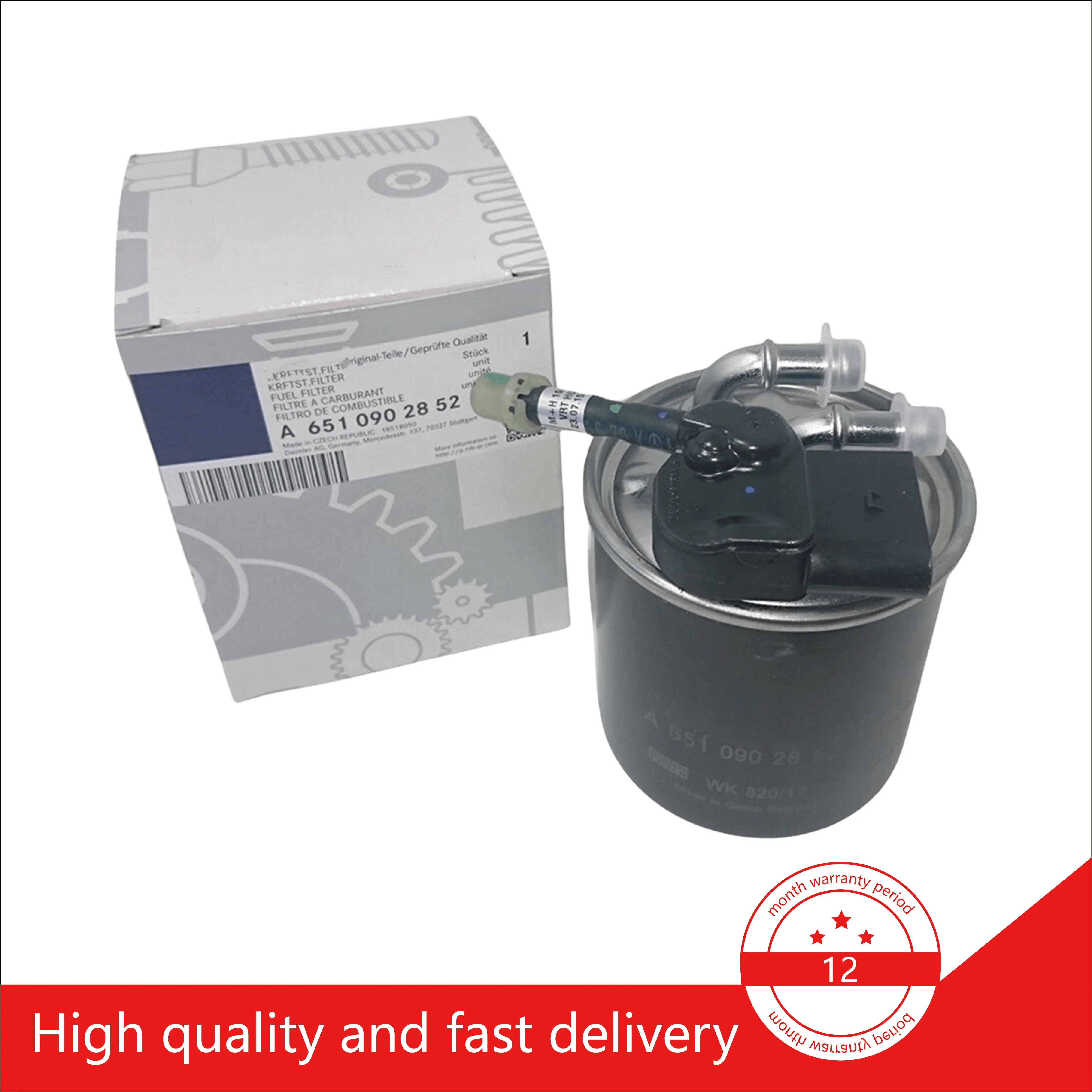 6510902852 auto parts diesel fuel filter element Suitable for Mercedes-Benz C- Class W205 A6510902 852 651 090 28 52 W166