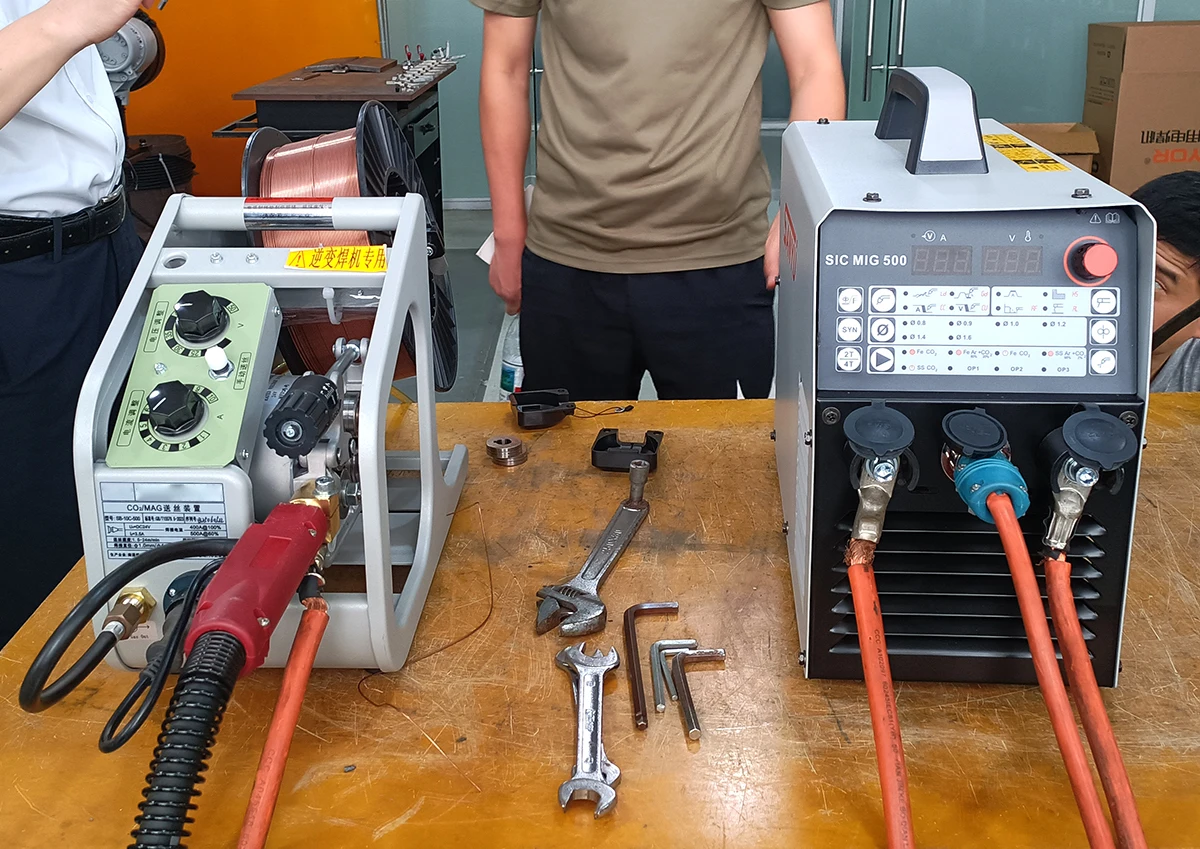 TLF SANYU  100%  CYCLE 100HZ  Silicon Carbide CO2  Shielded Arc Welder MIG MMA WELDING MACHINE