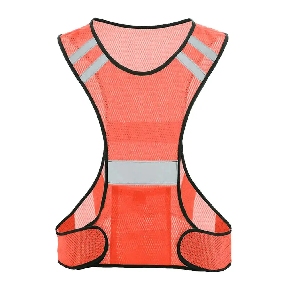 Reflectorized Vest Night Running Fitness Guide Reflective Vest Reflective Clothing Emergency Guidance Clothing Cycling Safety