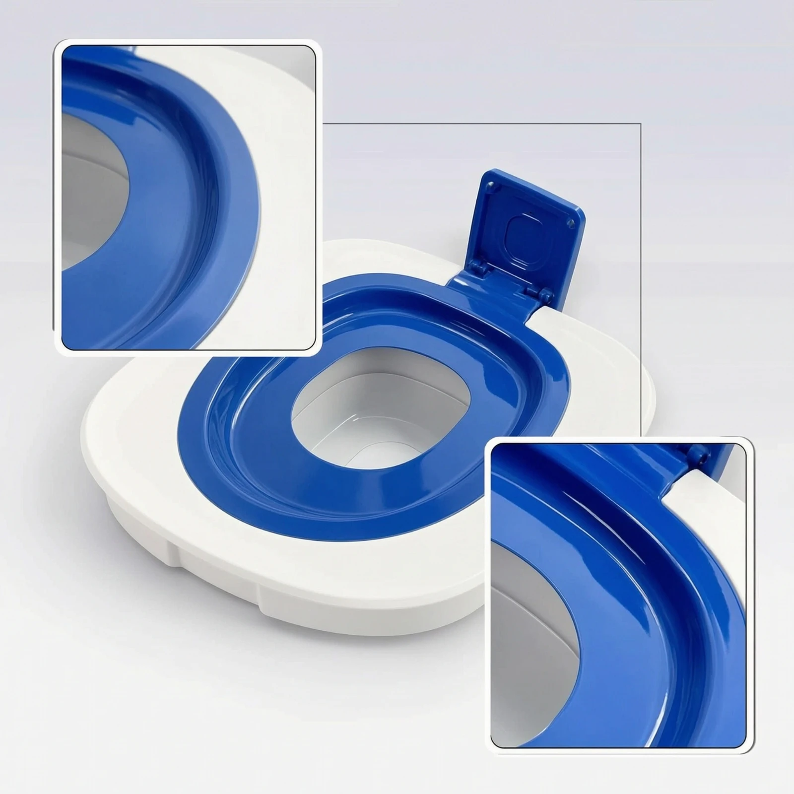 Cat Toilet Guide with Removable Insert Reusable Cat Toilet Training Device Litter Box Long-Lasting Pet Supply Sturdy for Cats
