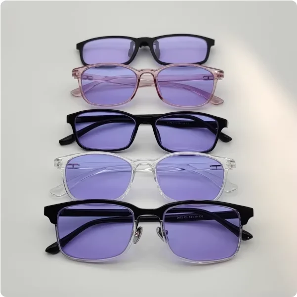 Lampworking Safety Glasses Didymium Sodium Flare Goggles Flame Viewing Protective Eyewear for Hot Glass Working