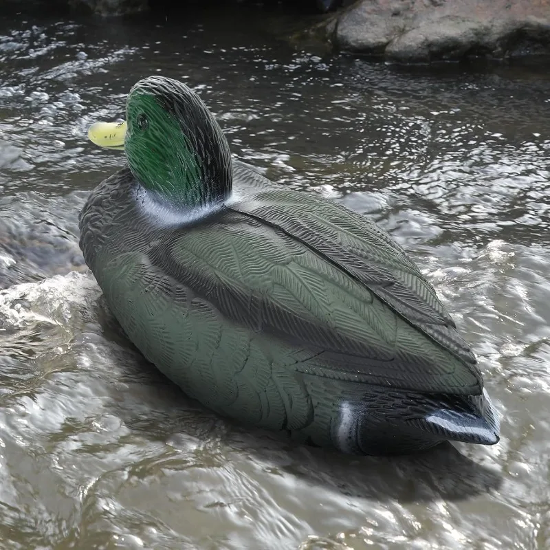 Hunting Male Decoy Plastic Floating Duck Decoy Drake Yard Decor Hunting Garden Yard Decors Lawn Ornaments