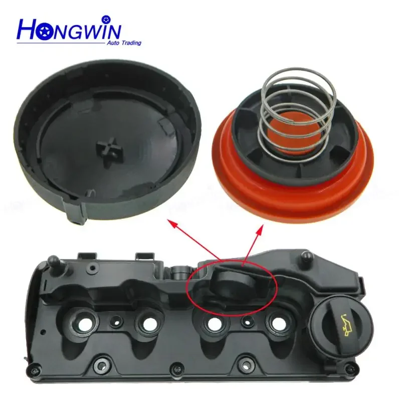 Ventildeckeldichtungen für Motor 1.6/2.0 TDI Skoda Fabia II Octavia II Rapid Audi A1 8X A3 03L103469F 03L103469R – Detail 2