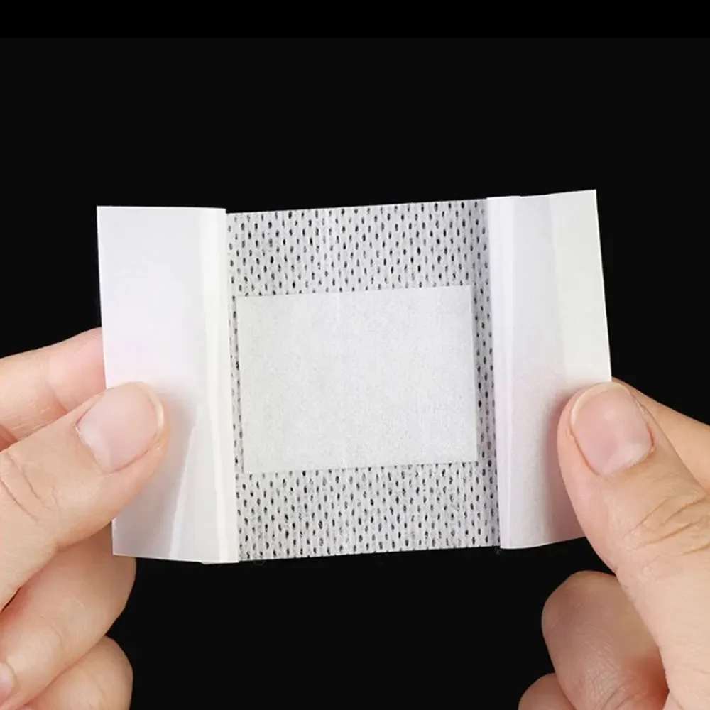 Plâtre adhésif jetable Non tissé pour hémostase, grande taille, accessoires de soins des plaies, pansements en gaze, 10 à 100 pièces